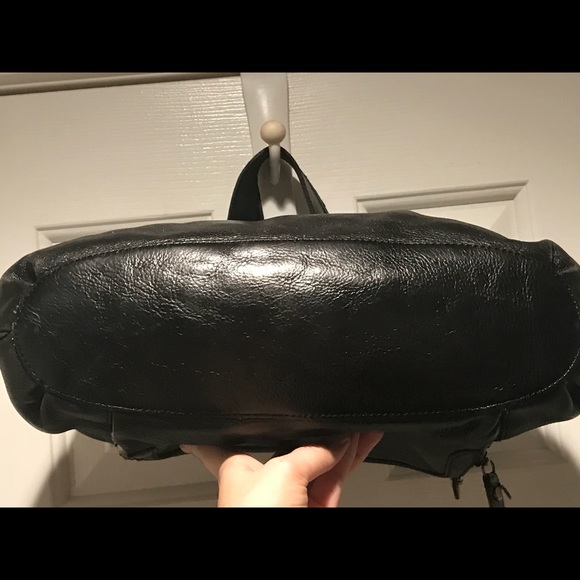 Vintage Cole Haan Black Leather Shoulder GUC - Picture 7 of 7